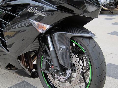 ZX-14R 12～ フロントフェンダーSPL--
