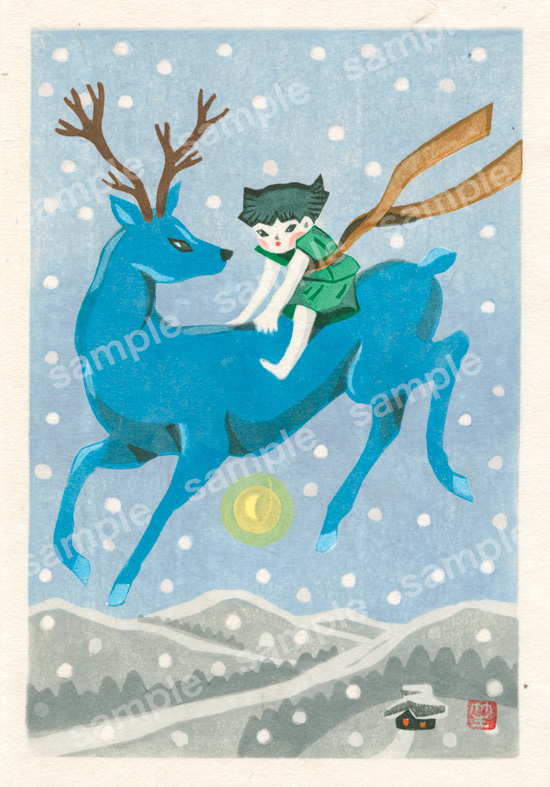 作品購入｜木版画家 阿部笙子