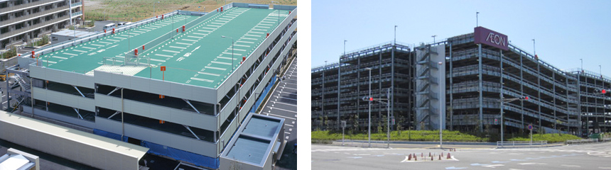 自走式立体駐車場の実績 | 立体駐車場、自走式立体駐車場、土地活用