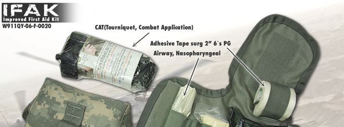 AGGRESSOR GROUP WEB SHOP / IFAK (IMPROVED FIRST AID KIT) 個人用