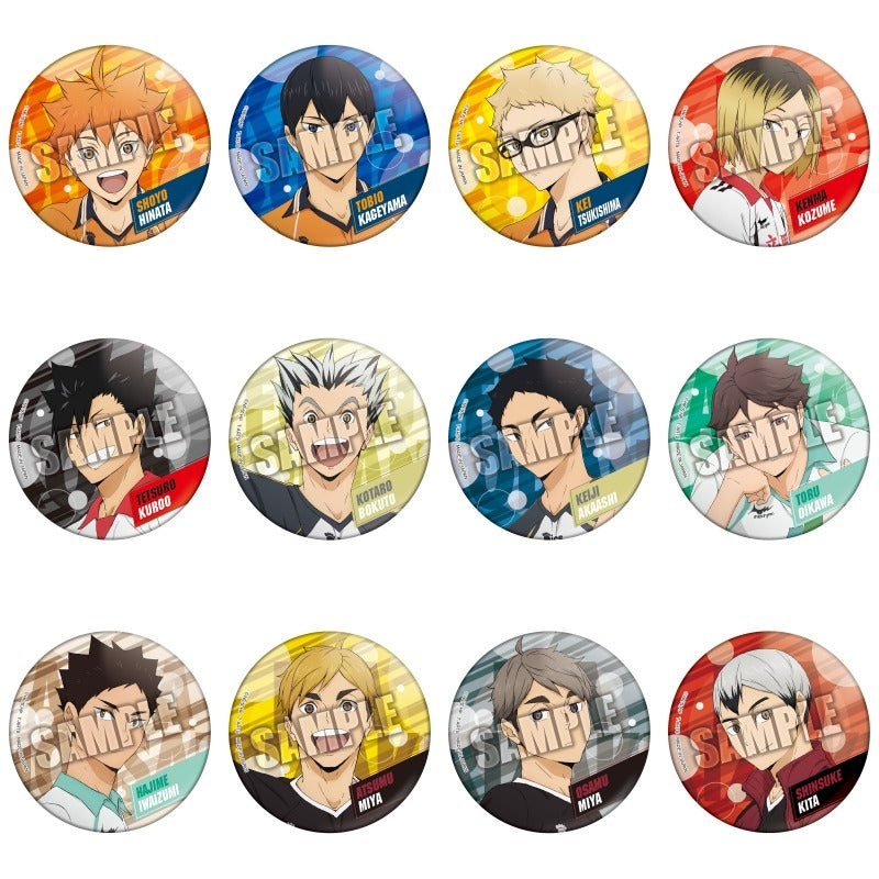 カラパレ ハイキュー!! スクールオブジェ 缶バッジ 1個[タカラトミー