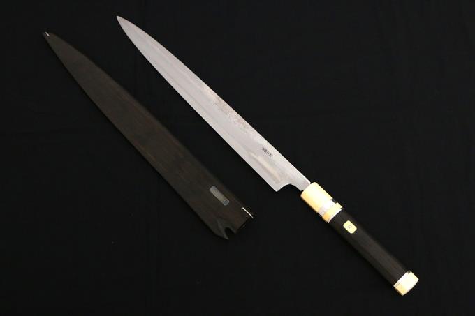 玄海正國 向米雄 伯鳳 伯井實 柳刃包丁 尺二 水焼 本焼 平鏡面 上下