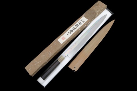 玄海正國 向米雄 伯鳳 伯井實 柳刃包丁 尺二 水焼 本焼 平鏡面 上下