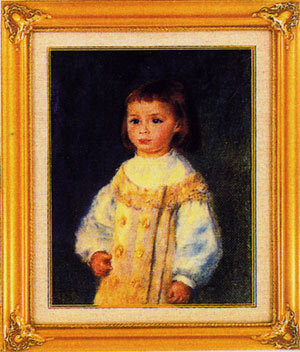 複製絵画 D-64 / 白い服の少女 - 相生市立図書館