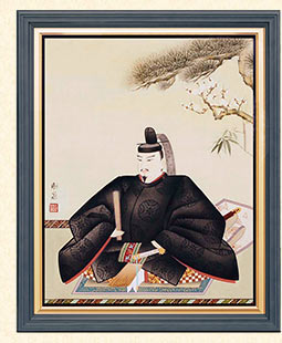 日本画家の本丸表装掛軸 | 人形の愛児堂