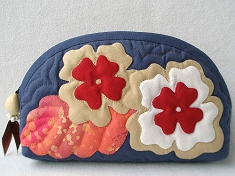 ハワイアンキルトキットポーチ ハワイアンキルトキット＆コナコットン