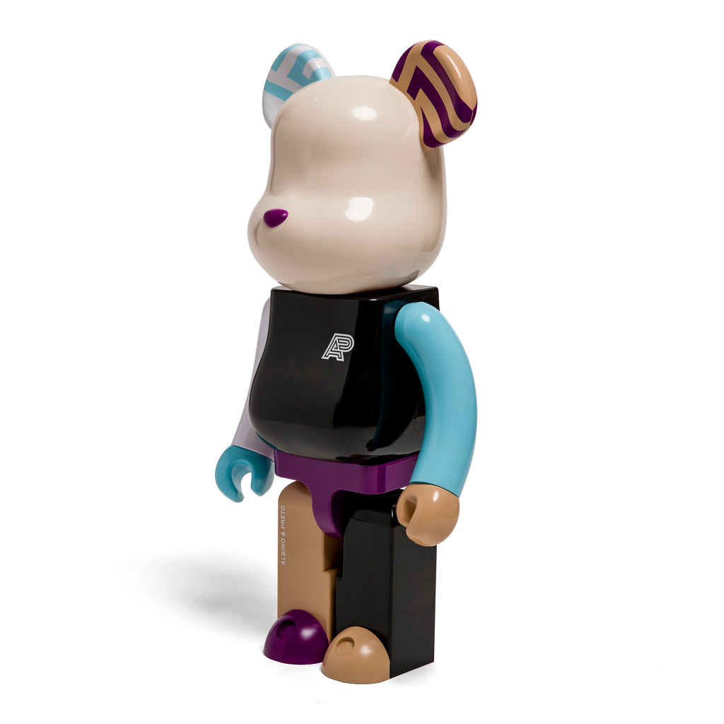 A&P BR Kimono 1000% BE@RBRICK – ALBINO & PRETO