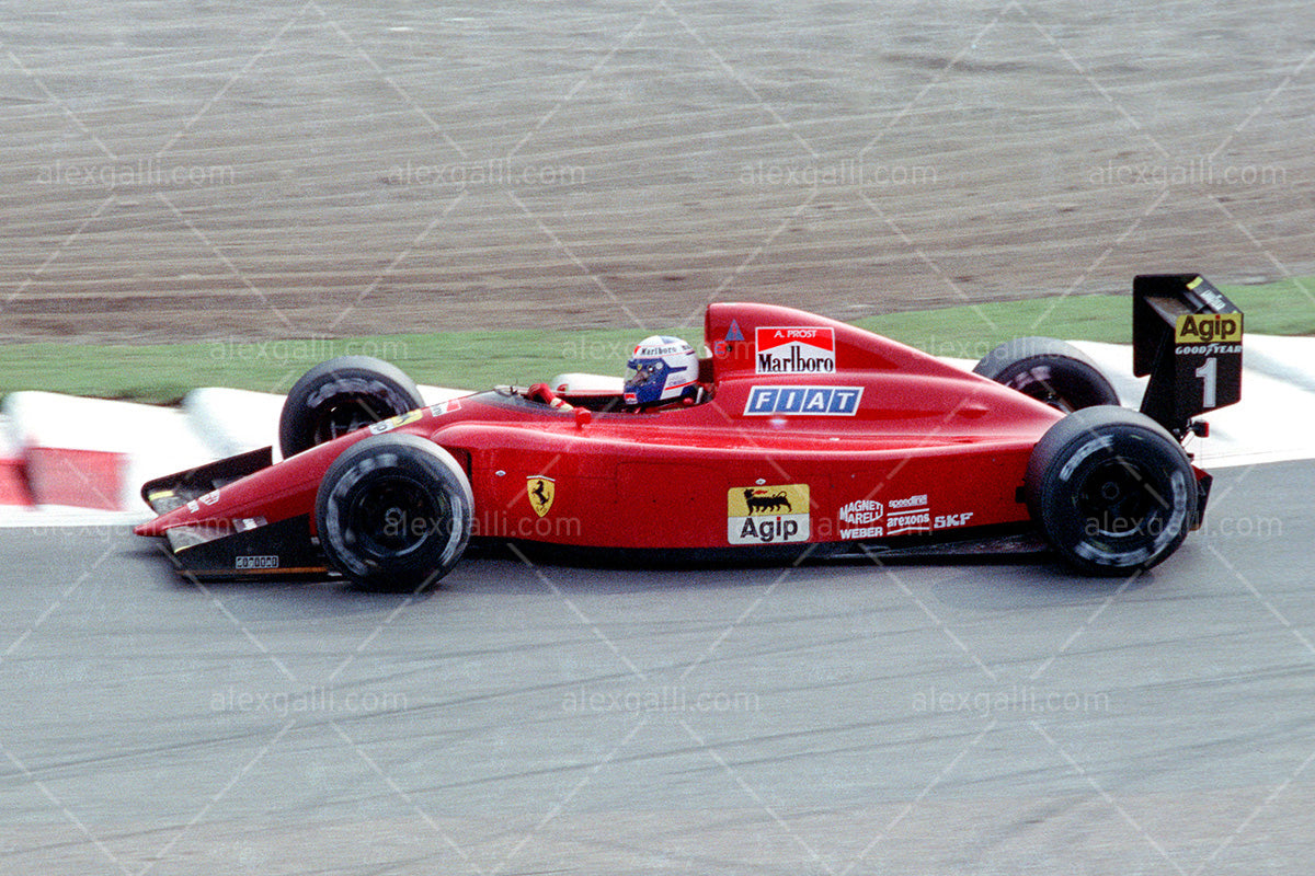 F1 1990 Alain Prost - Ferrari 641 - 19900061 – alexgalli.com - F1