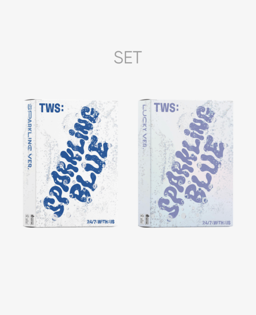 TWS 1st Mini Album Sparkling Blue Set + Weverse Shop Gift – Amuse