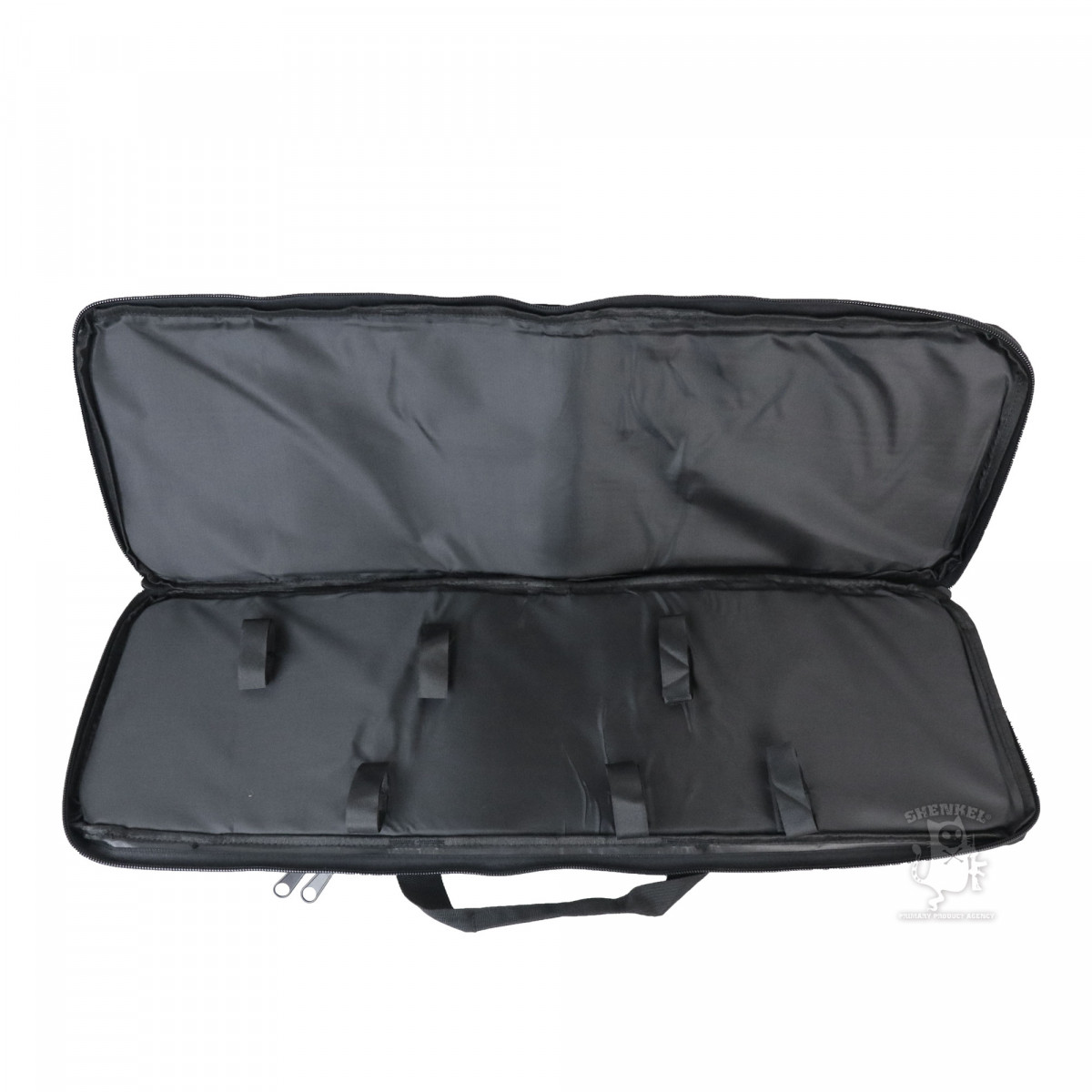 NEW 85cmダブル ガンケース ライフルケース (BK ブラック ) SLRロゴ