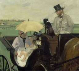 ドガ「田舎の競馬場にて」の魅力」asahi.com : 朝日新聞社 - ボストン