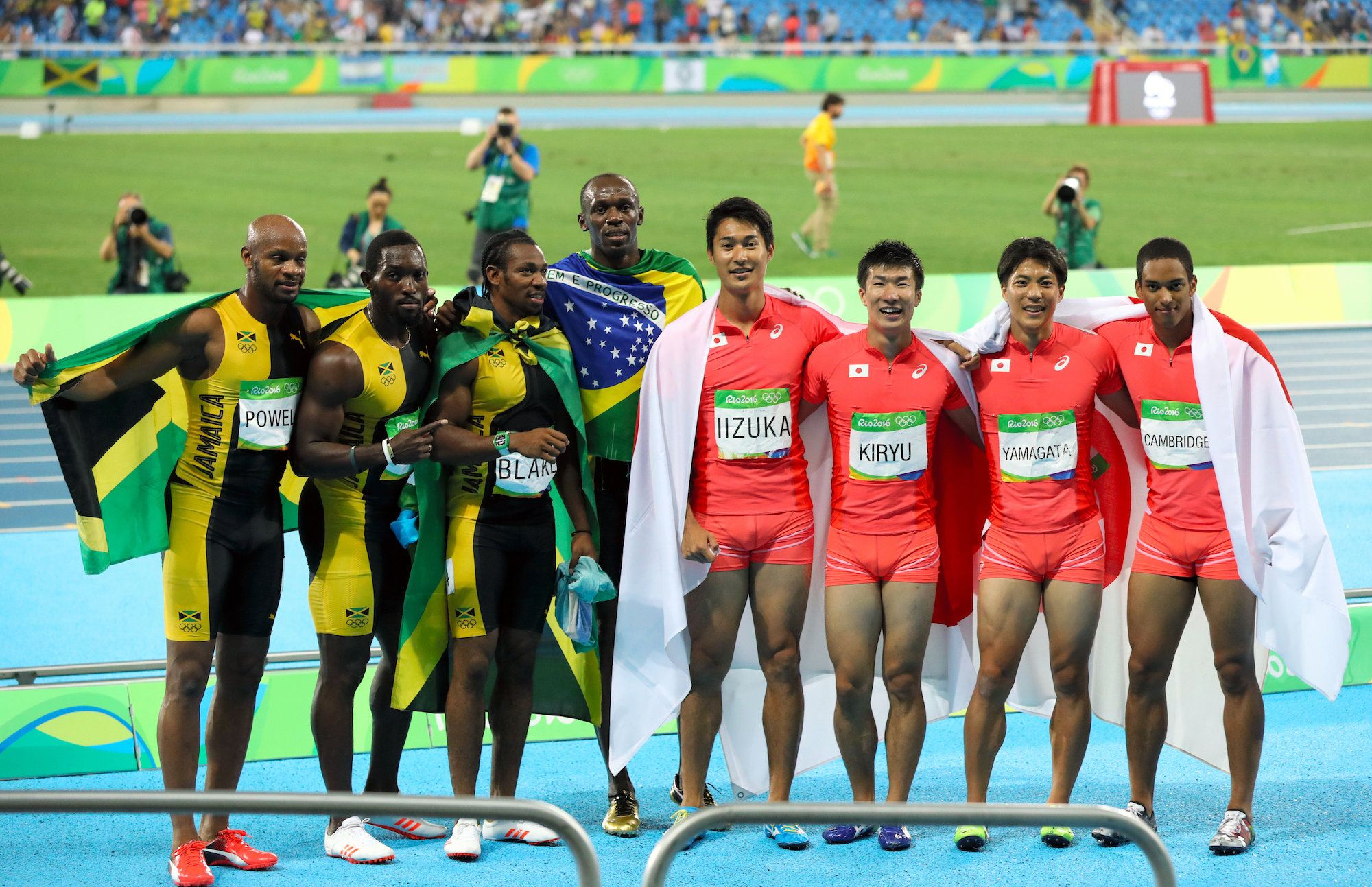 日本が史上最高の銀、ボルト3冠 リオオリンピック2016：朝日新聞デジタル