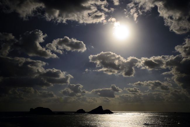 種子島宇宙センターでは電源切り替えのため午後7時に一時停電となった