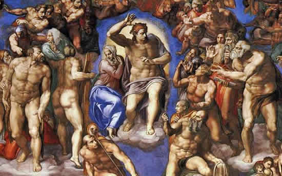 最後の審判 ミケランジェロ