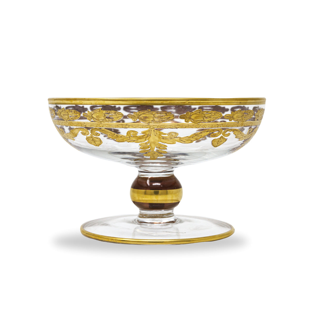 Vetro Gold Baroque Compote/Soap Dish – Arte Italica