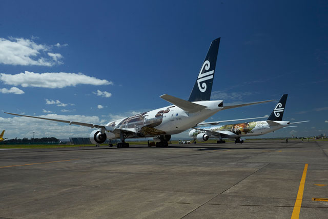 ニュージーランド航空、『ホビット』第2章の特別塗装機