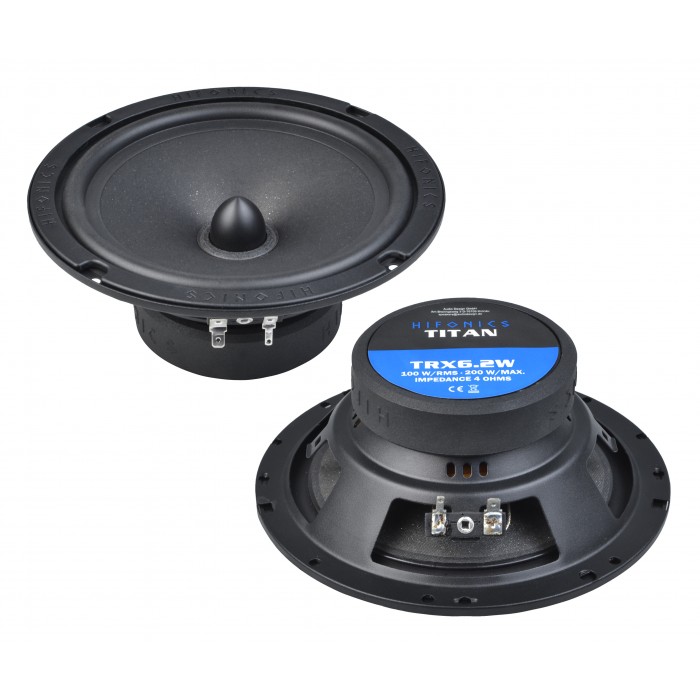 Difuzoare auto Hifonics Kickbass Titan TRX6.2W 16,5cm 100WRMS/200Wmax