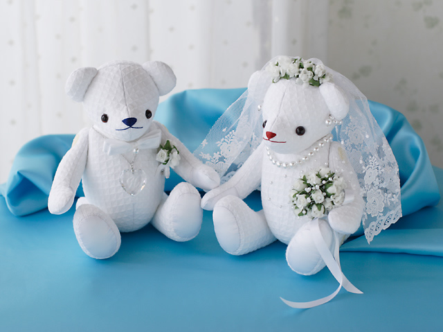 ウェディングベアセット大 │ウエディンググッズ・ブライダルグッズの