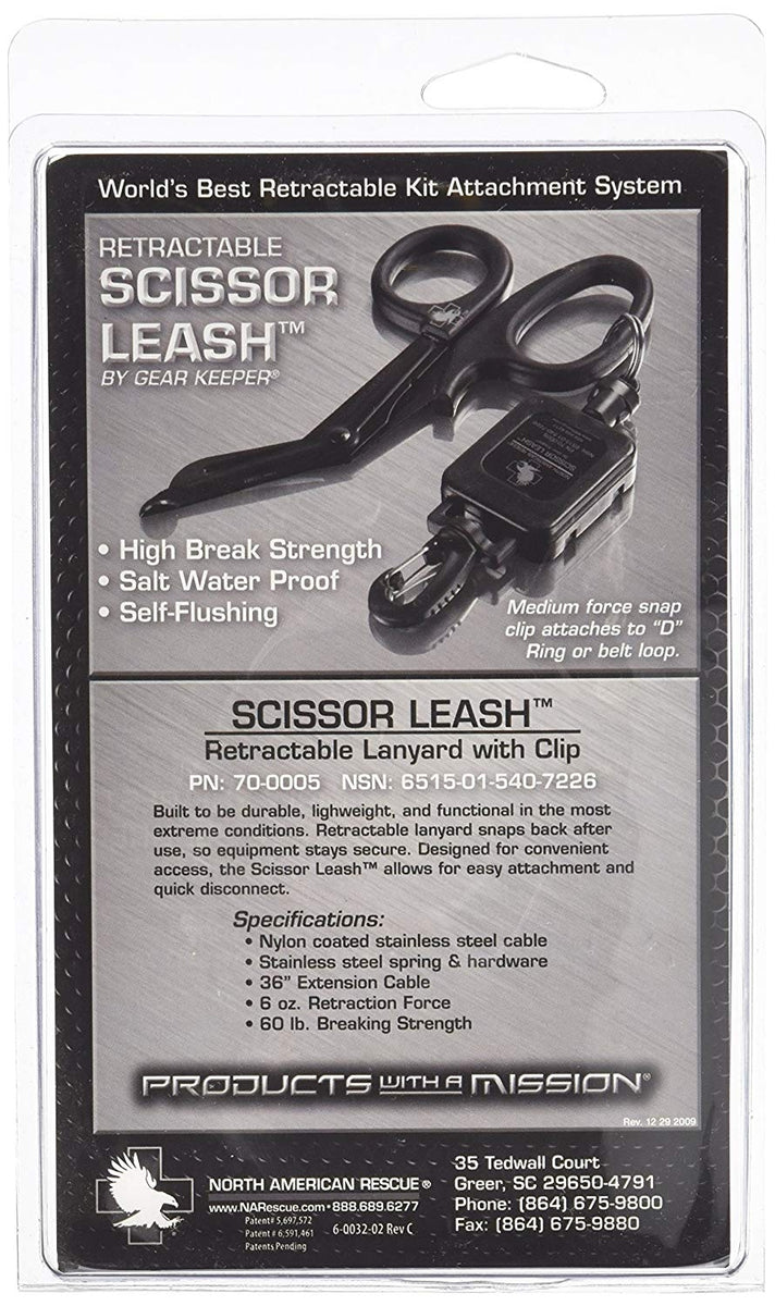 Scissor Leash by North American Rescue – Best Glide ASE