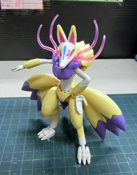 キュウビ 妖怪ウォッチ サンプル製作レビュー | メリクリウスの杖