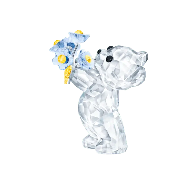 Swarovski Kris Bear Forget-Me-Not | Swarovski Crystals