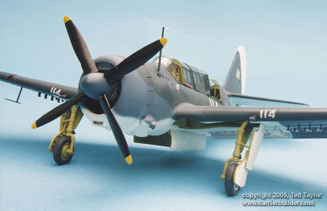 SB2C-4 Helldiver by Ted Taylor