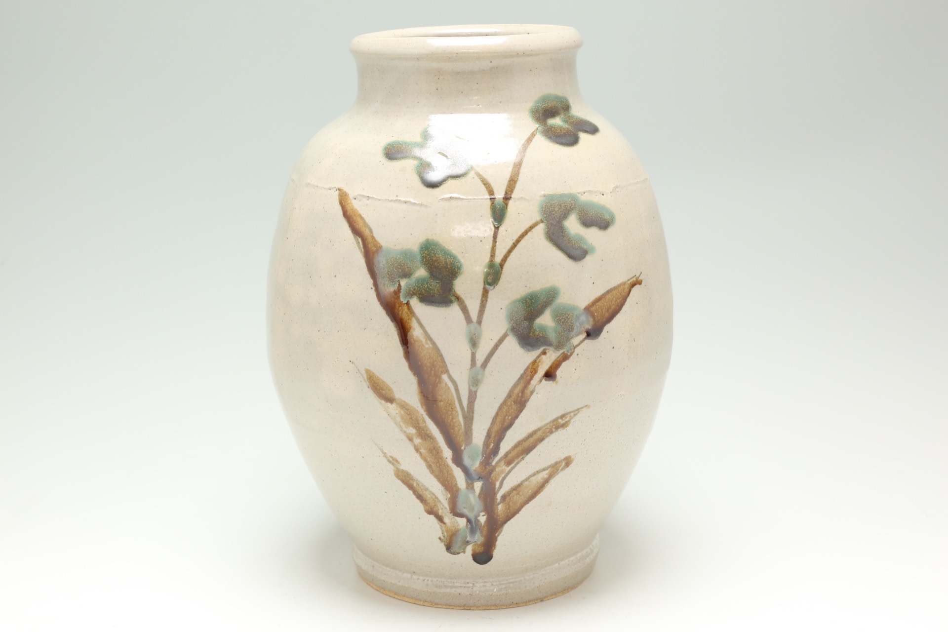 益子焼 壺 [2z-3268] | サークルワン商品情報