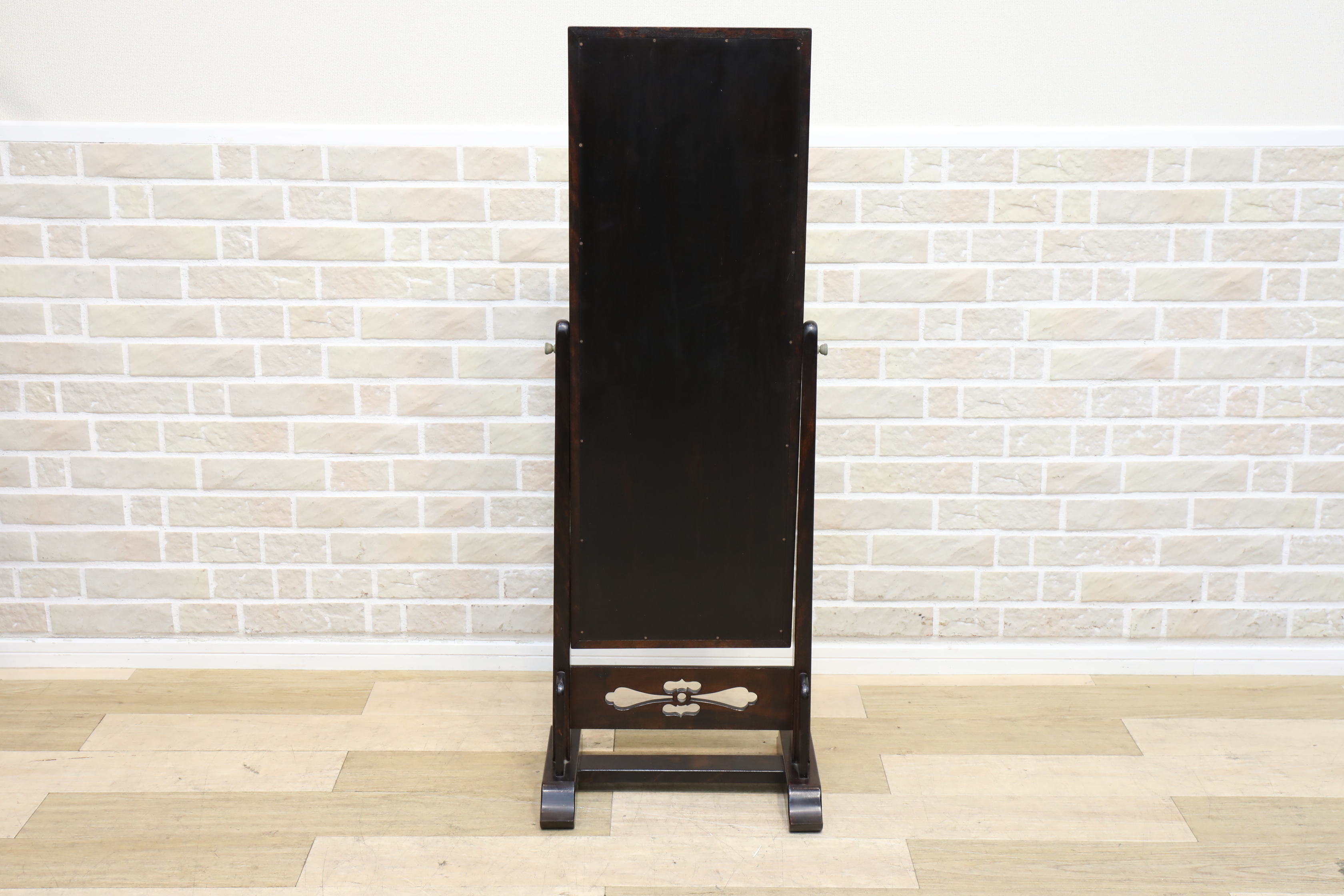 D1080】松本民芸家具 スタンドミラー 鏡 姿見 | サークルワン商品情報