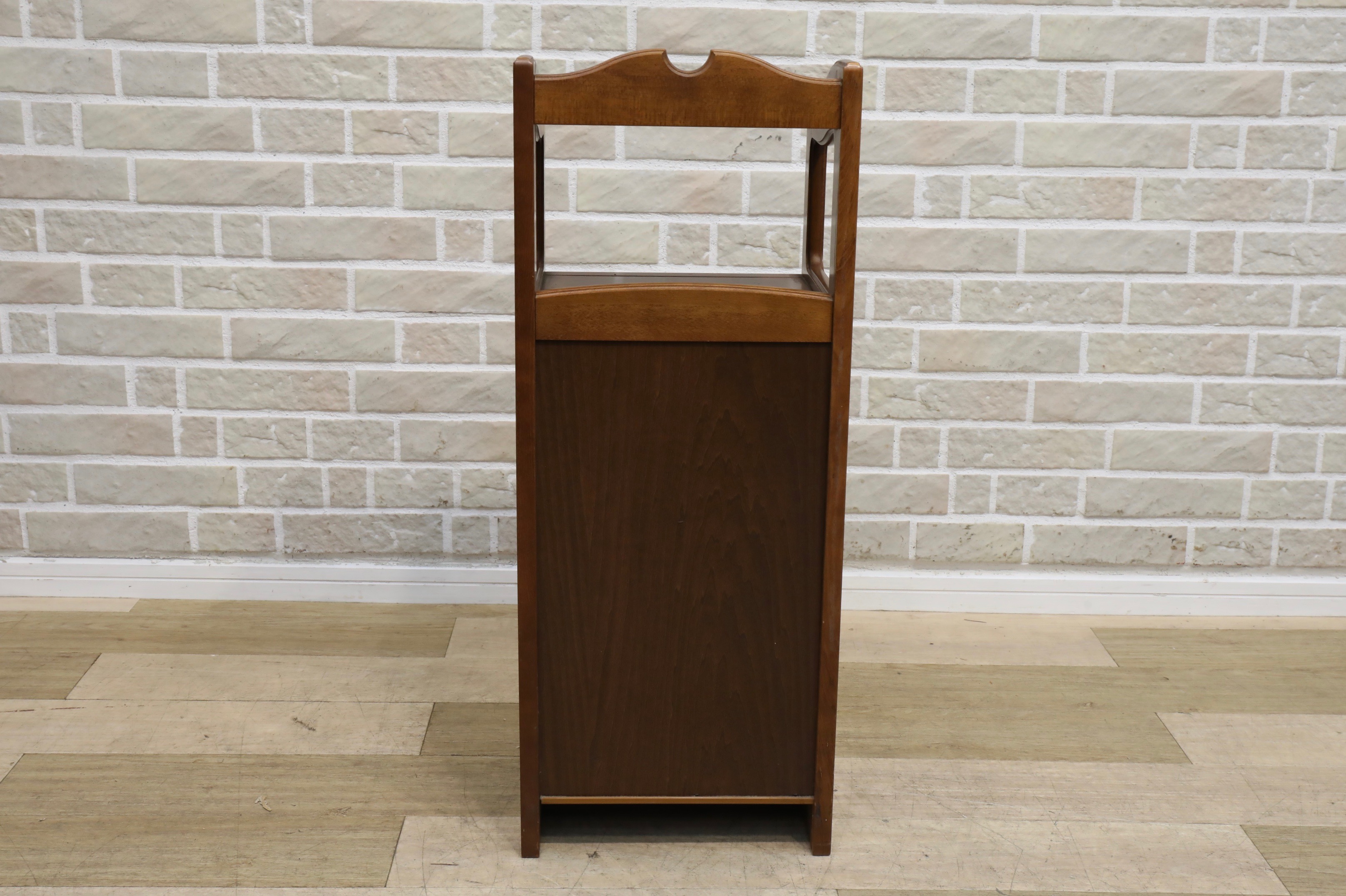 D1026】カリモク karimoku 電話台 テレフォンラック チェスト 木製