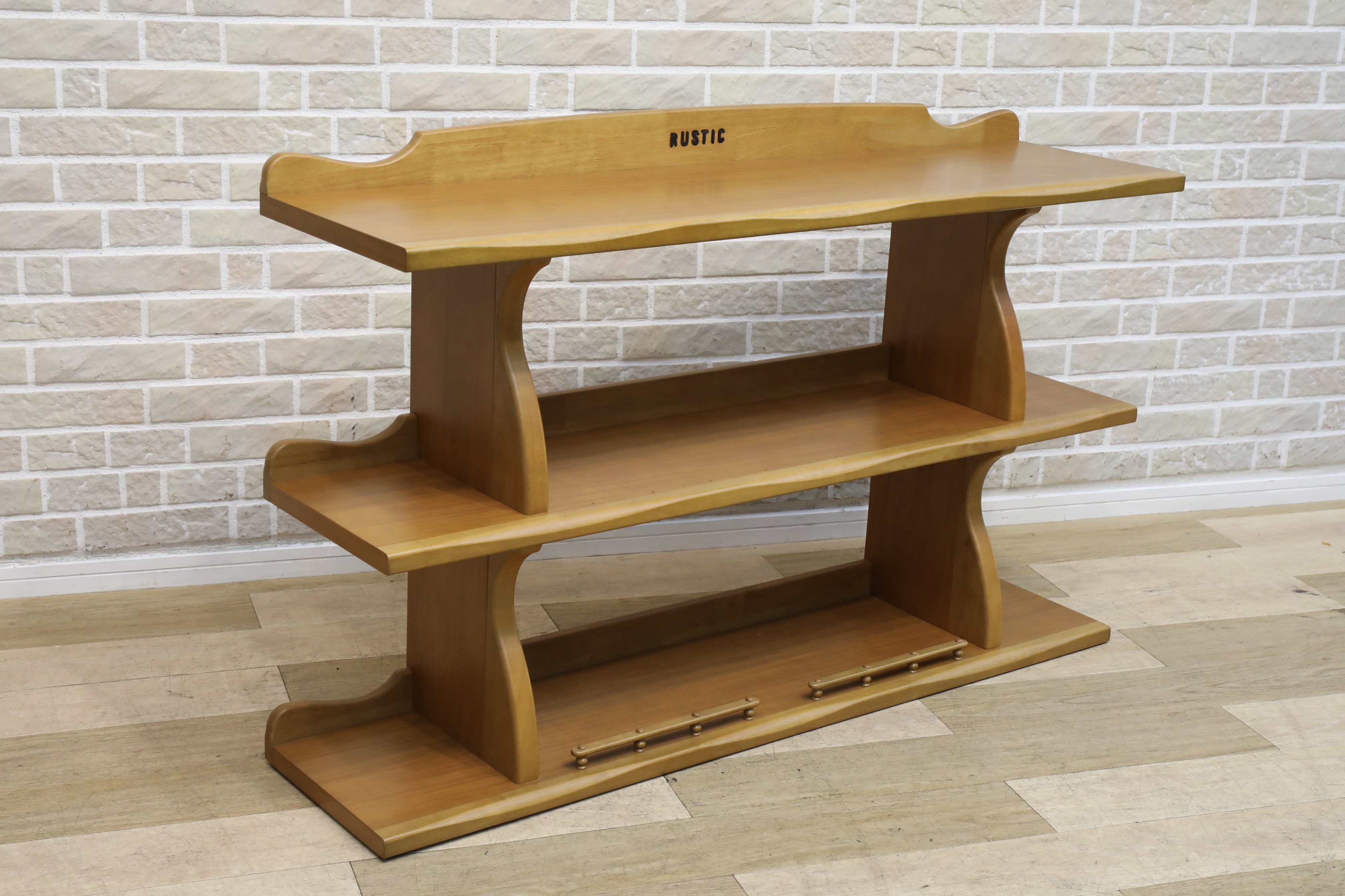 D1138】カリモク karimoku RUSTIC ルスティック 飾り棚 | サークルワン