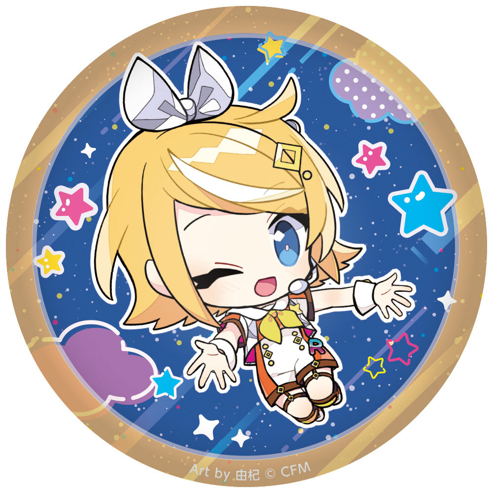 マジカルミライ 10th ぷにぷに缶バッジ【鏡音リン】 | アニメ グッズ