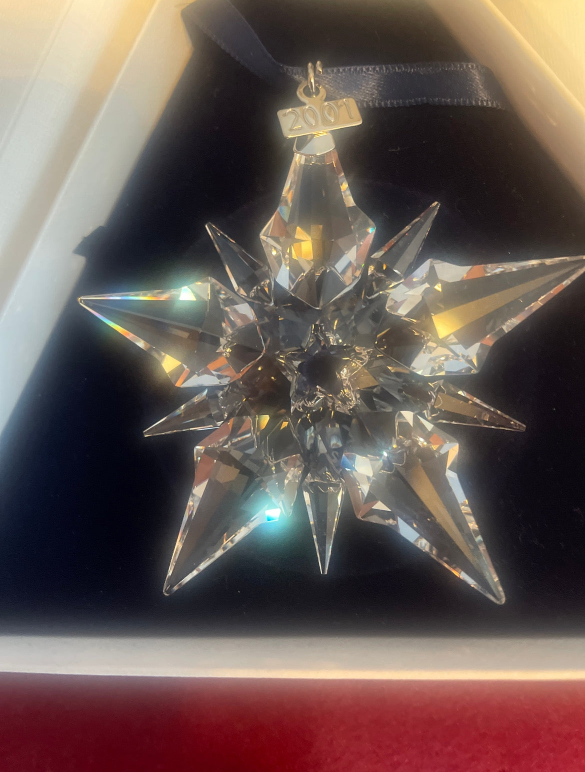 2001 Annual CHRISTMAS ORNAMENT 267941 – Collect Crystal