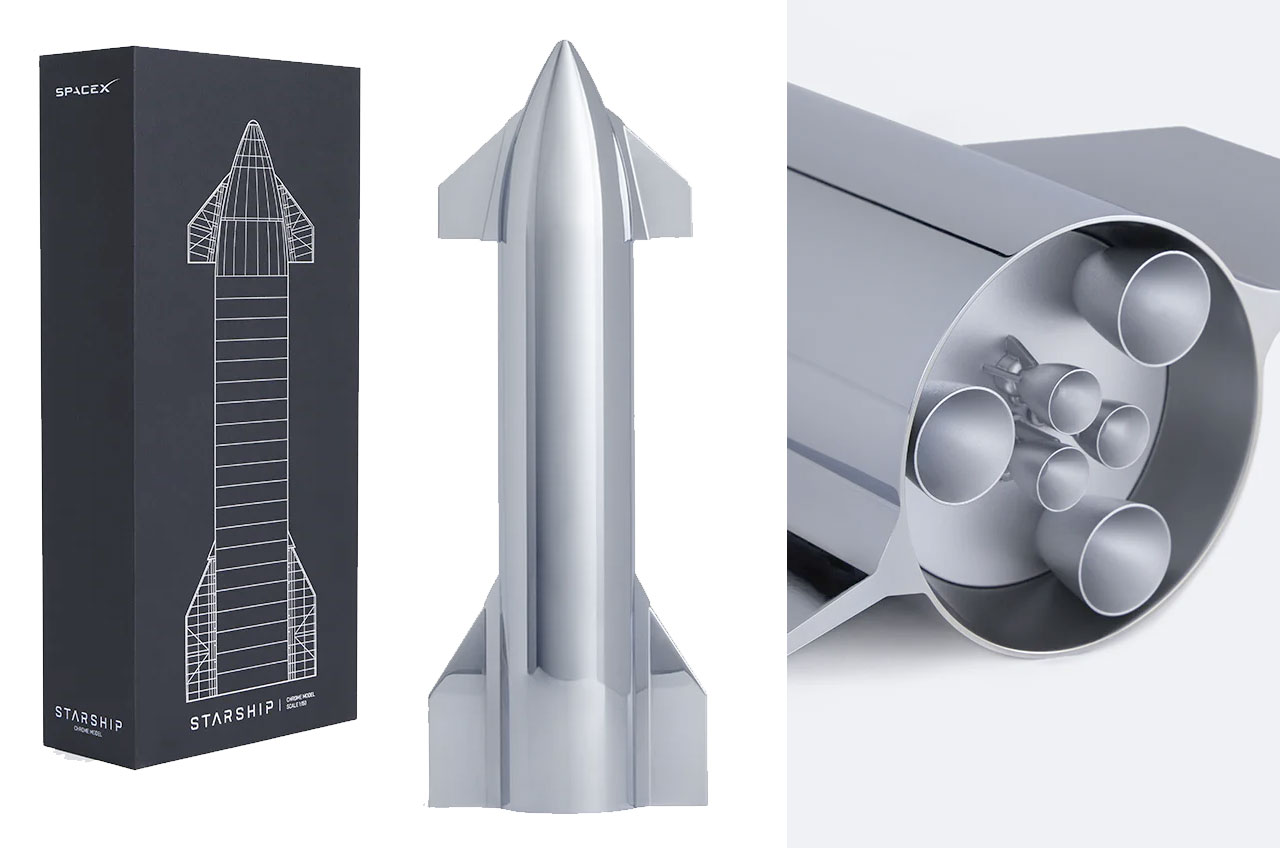 SpaceX Starship Torch and chrome model - collectSPACE: Messages