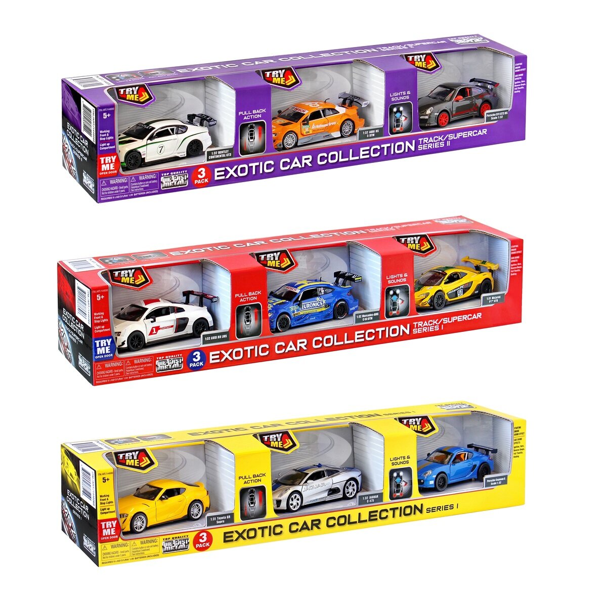 1:32スケール エキゾチックカー コレクション 3台セット | Costco Japan