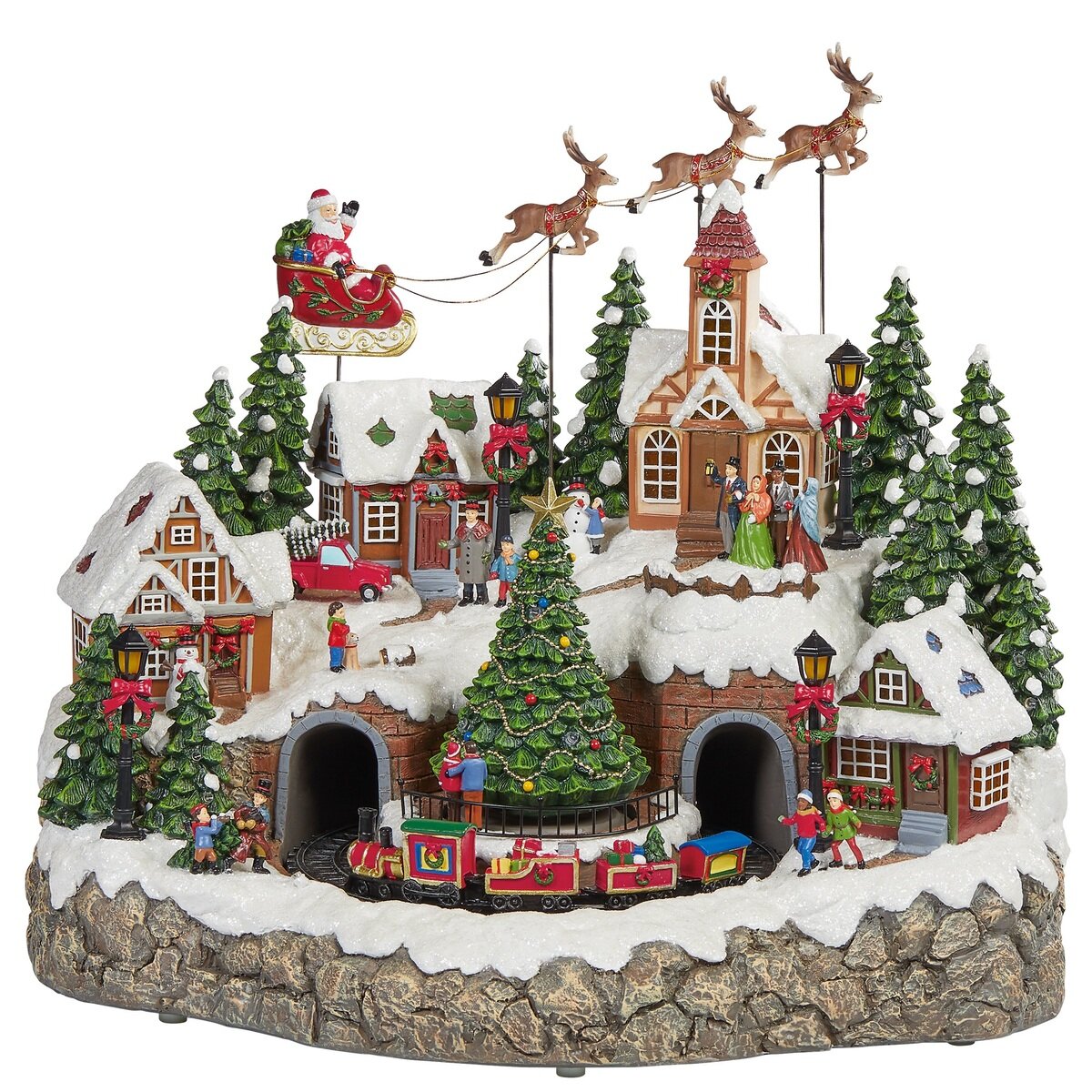 スノー ホリデービレッジ 高さ約42cm | Costco Japan