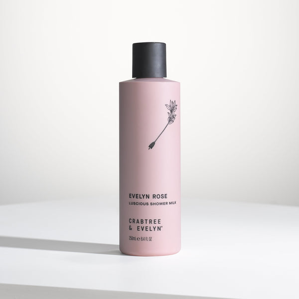 Evelyn Rose Luscious Shower Milk 250ml | Crabtree & Evelyn