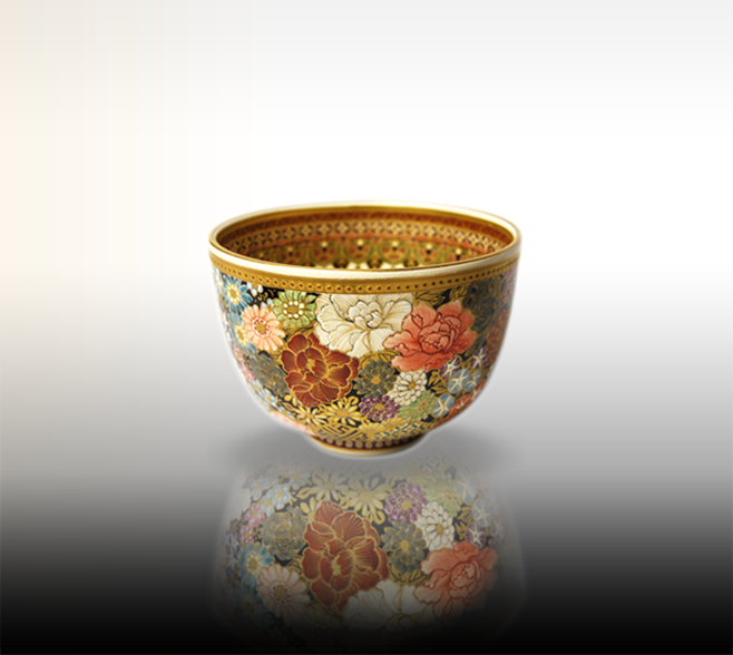 空女 cu-nyo ｜小野多美枝 Official Site｜京薩摩 赤絵細描｜京都