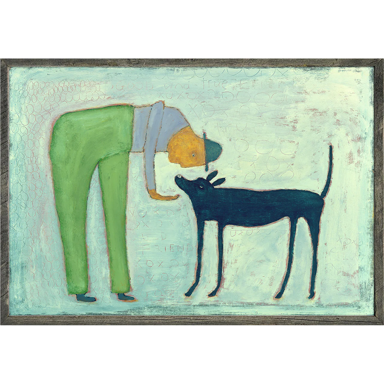 Man With Dog – Daniel Dry Goods