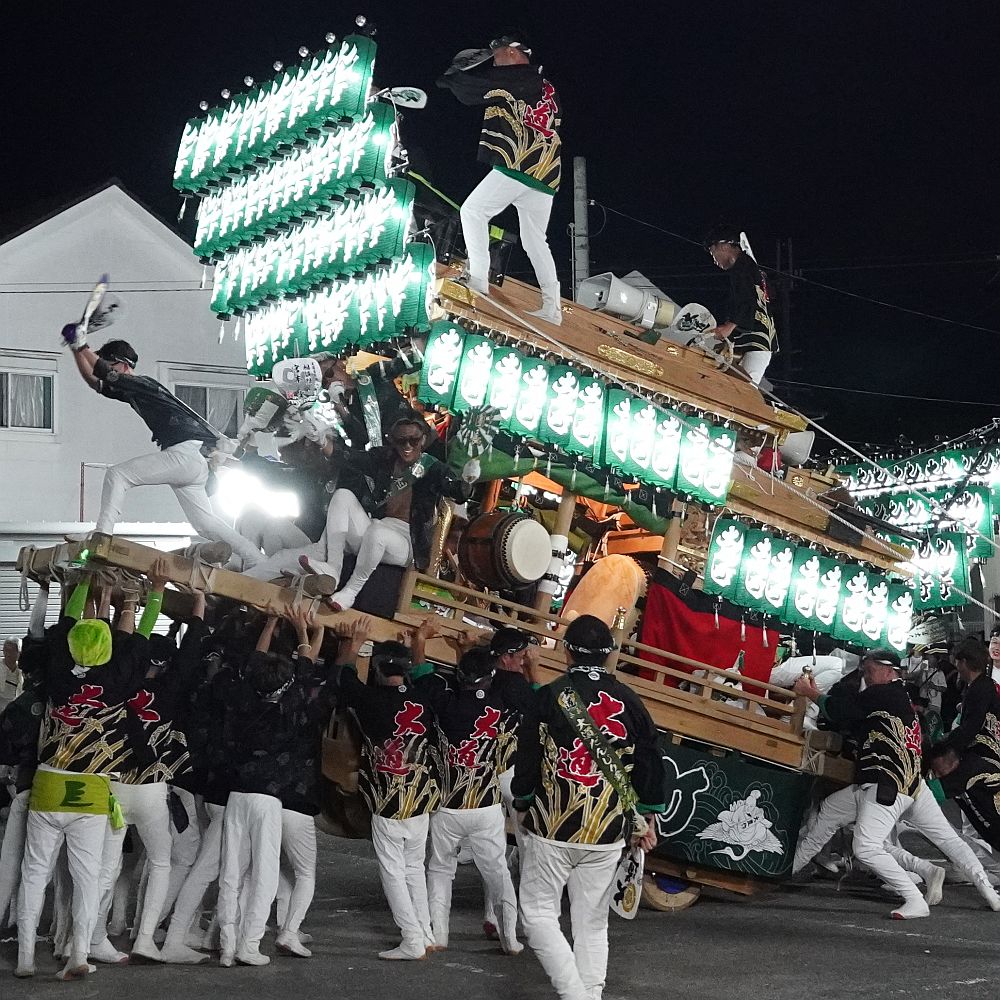 今日のだんじり