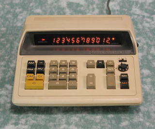 Canon desktop calculator