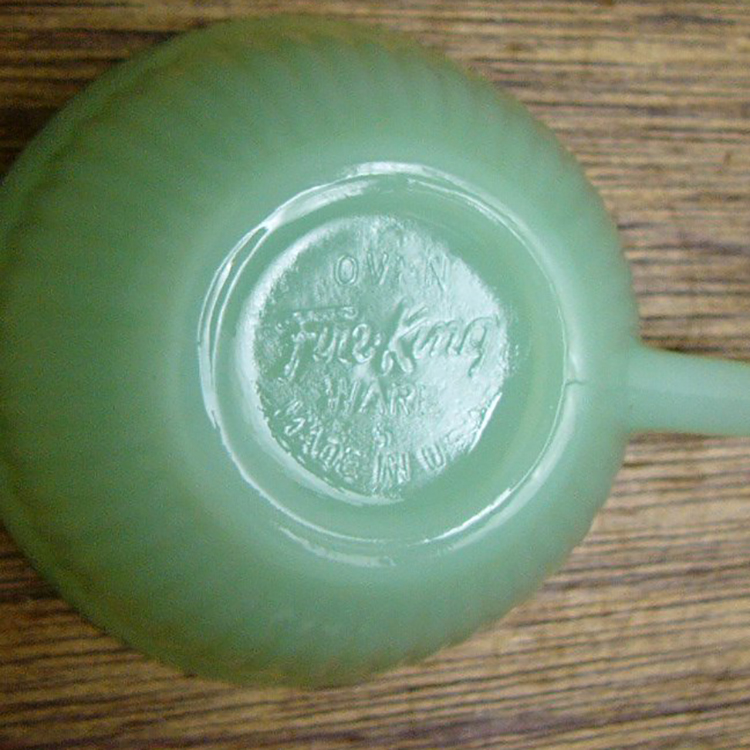 fireking ジェーンレイデミタスセット　レア ファイヤーキング☆ジェーンレイ デミタスC&S<br>刻印あり☆DEALERSHIP