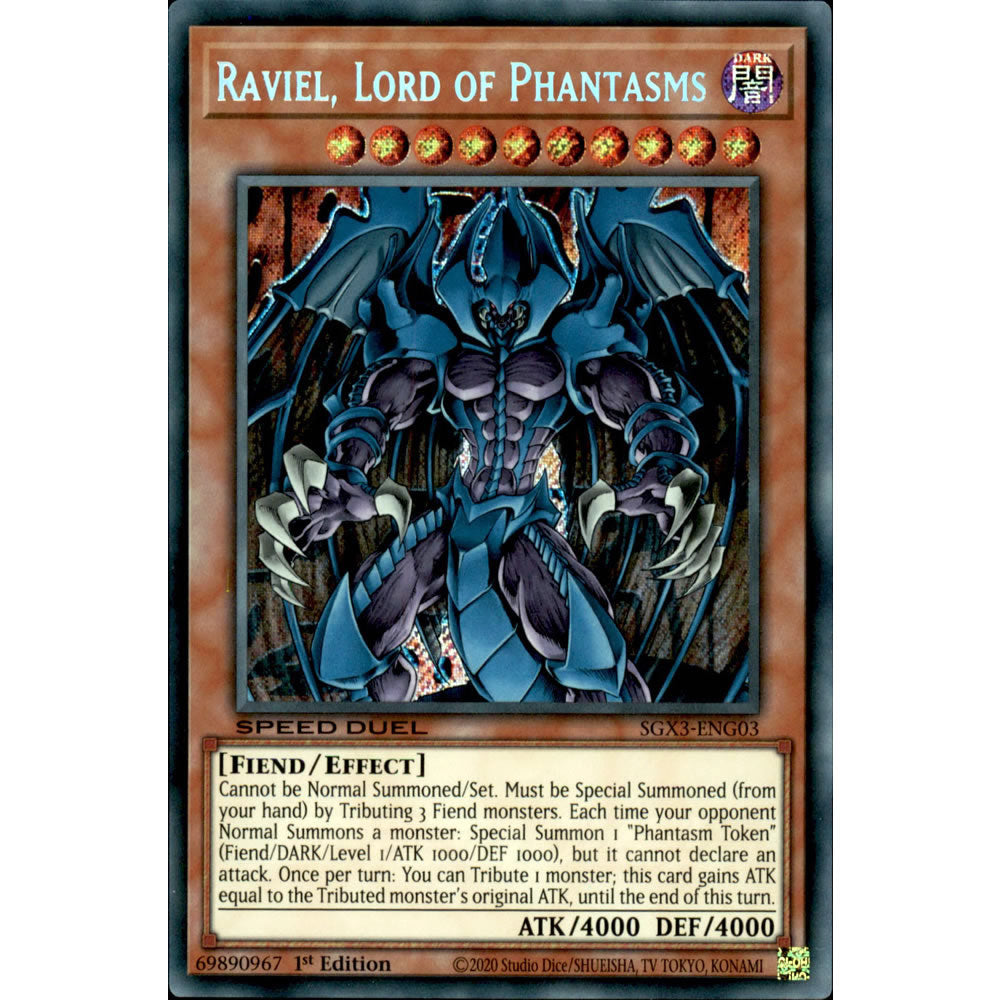Uria, Lord of Searing Flames SGX3-ENG01 Yu-Gi-Oh! Card