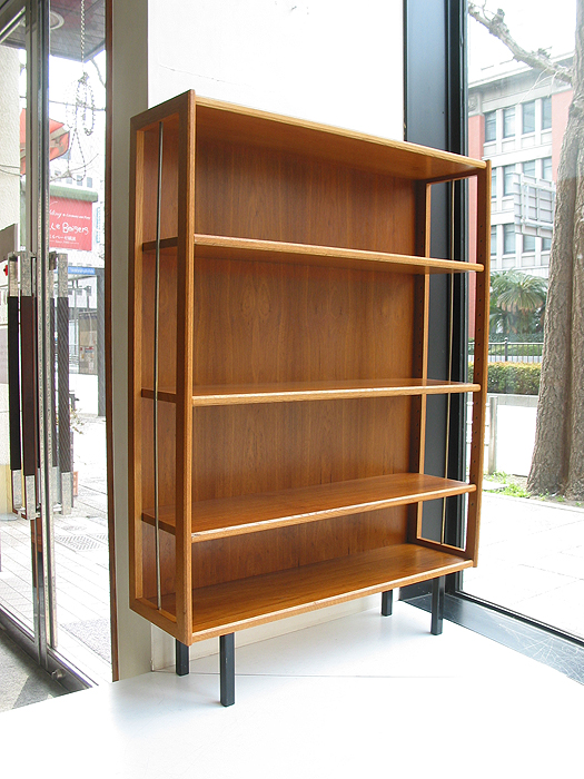 ブックシェルフ / 北欧家具 ダニッシュ デンマーク家具 チーク ローズ