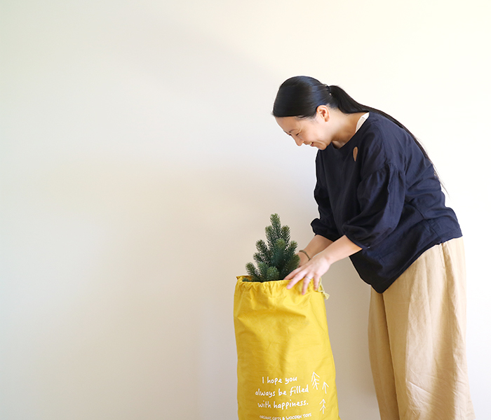 クリスマスツリー90cm用 収納袋】国産コットン使用 国内生産 RS GLOBAL