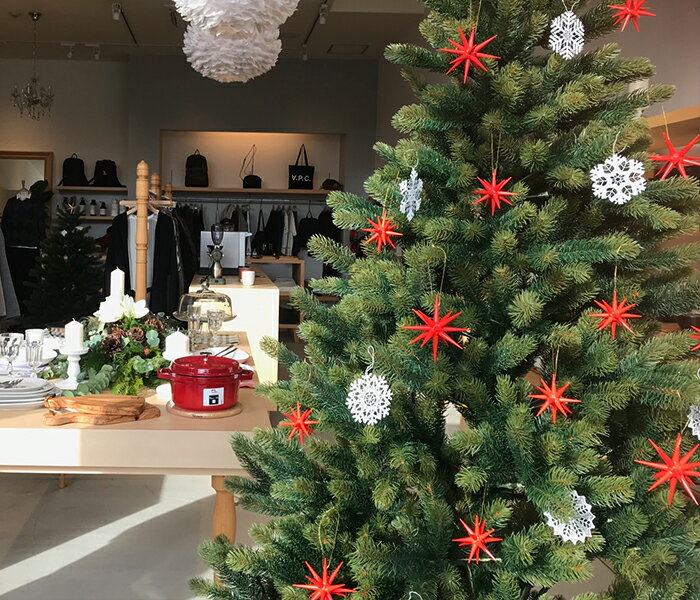 赤の星 （小）】木製 クリスマス ツリー オーナメント ドイツ エルツ