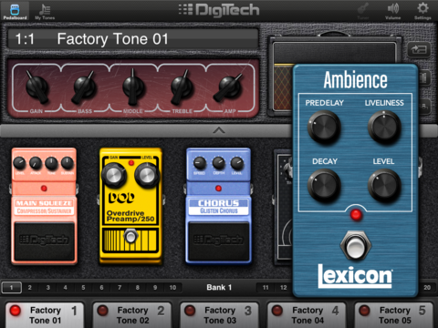 iPB-10 Programmable Pedalboard | DigiTech Guitar Effects