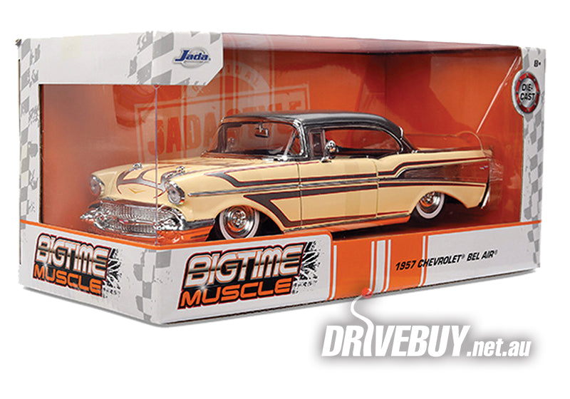 Jada Big Time Muscle 1957 Chevy Bel Air Custom Lowrider 1/24| DriveBuy