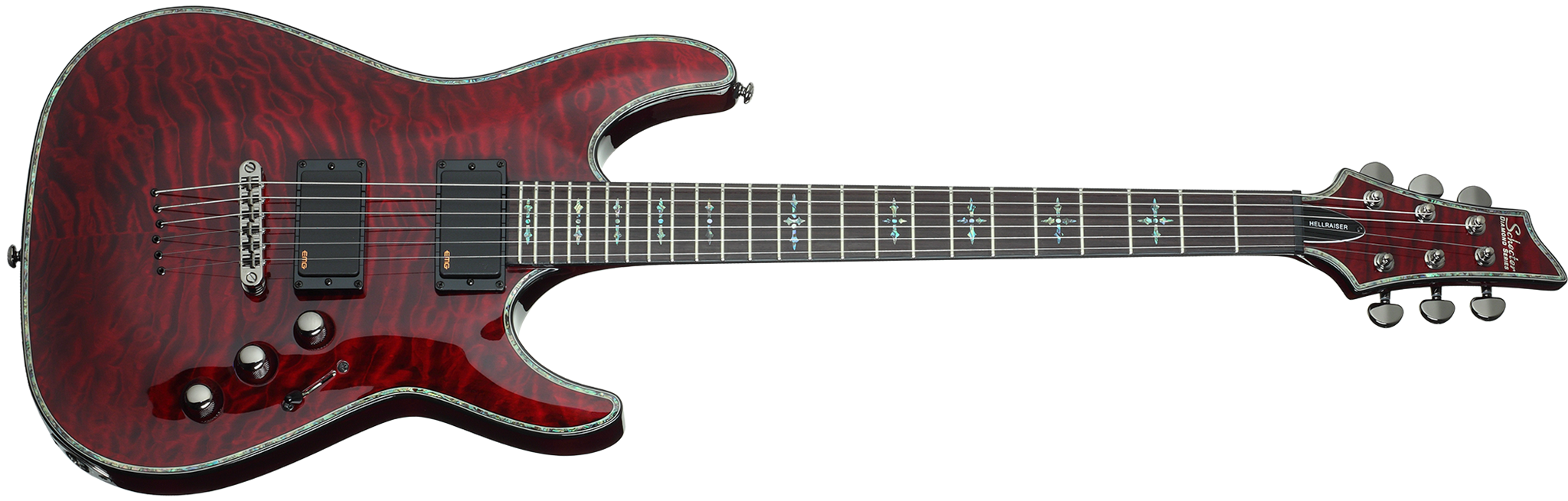 Schecter DIAMOND SERIES HELLRAISER C-1 Black Cherry 6-String