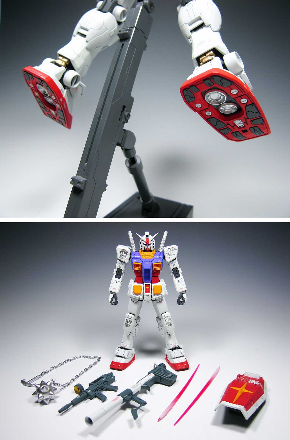 EVOLVE WORKS 1/100 MG RX-78-2 ガンダム Ver.O.Y.W アニメカラーVer.