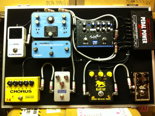 エフェクターボード完成！〜藤咲佑、沙田瑞紀（ねごと）〜 | Ex-pro